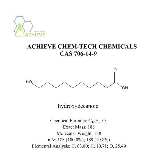 Hydroksydekanowy CAS 706-14-9