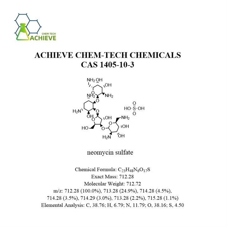 Neomycin Sulfate Powder CAS 1405-10-3