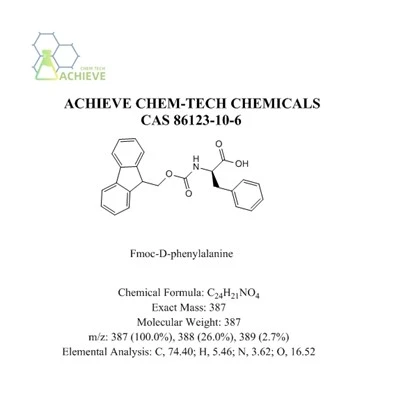 Fmoc-D-fenyloalanina CAS 86123-10-6