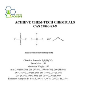 Hydrat ditetrafluoroboranu cynku CAS 27860-83-9